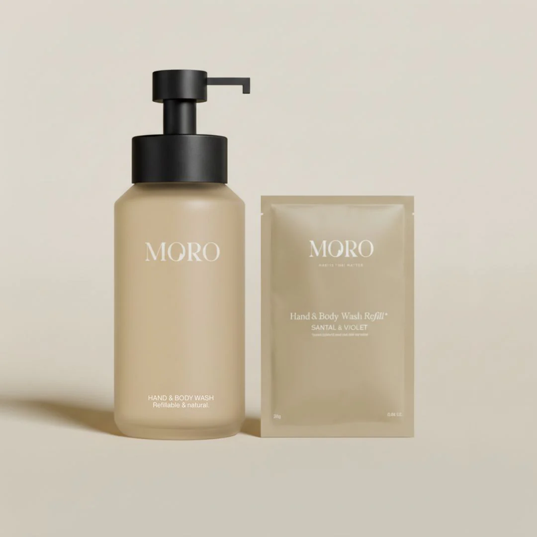 MORO hand wash with refill pouch
